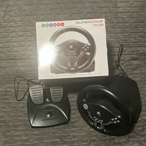 Superdrive SV 250 Racing Wheel and Pedals